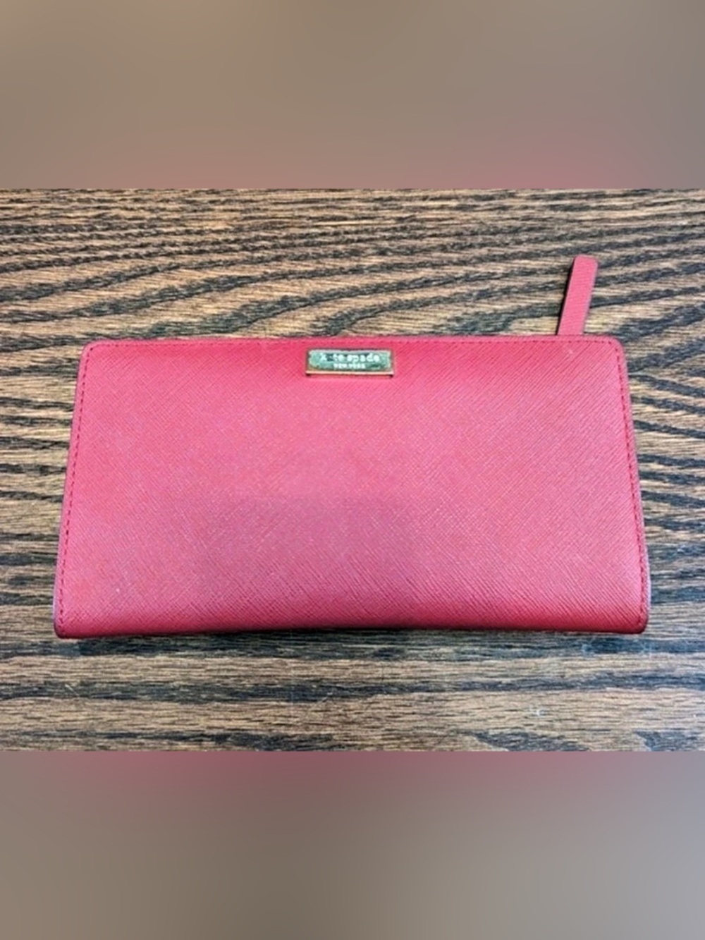 Kate Spade Slim Bifold Wallet Pink